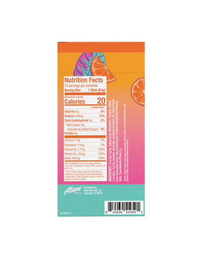Alani Nu Energy Sticks Energy Drink 2 boxes